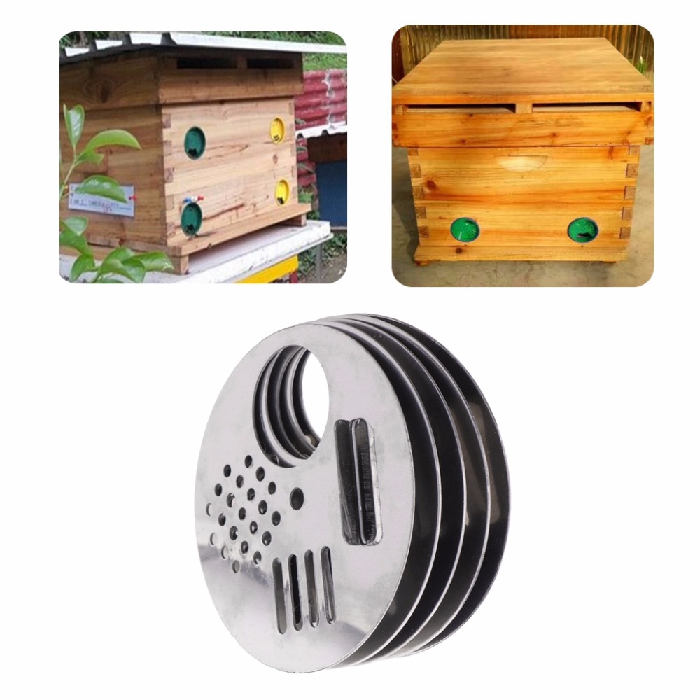 5 x Round Metal Beehive Gates Beekeeping Supplies & Equipment