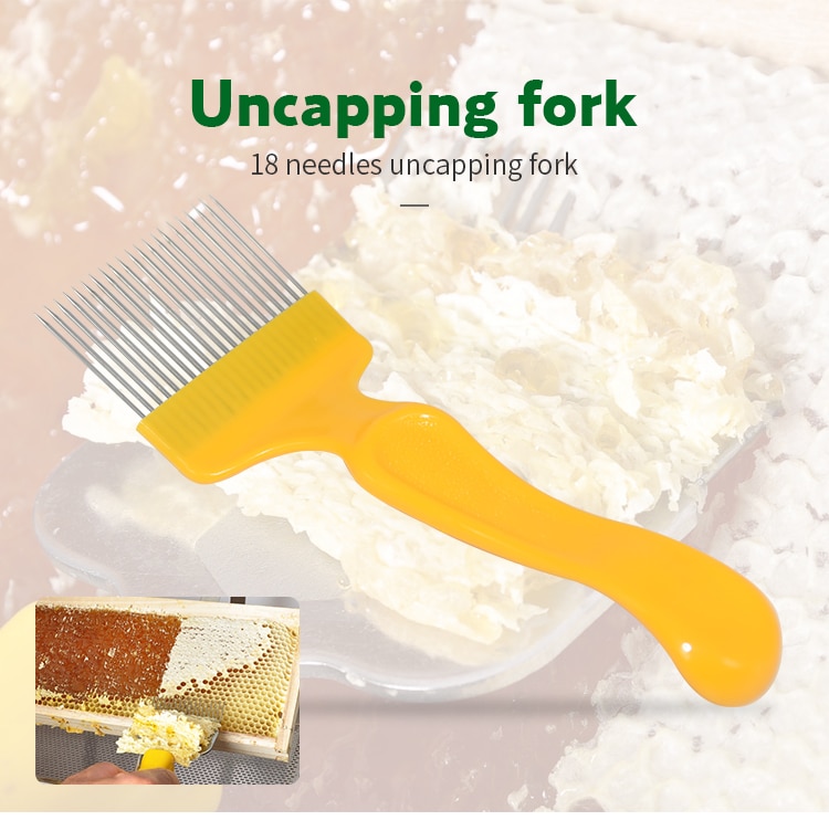 Comb Uncapping Fork With Stainless Steel Tines | Milky Way Garden