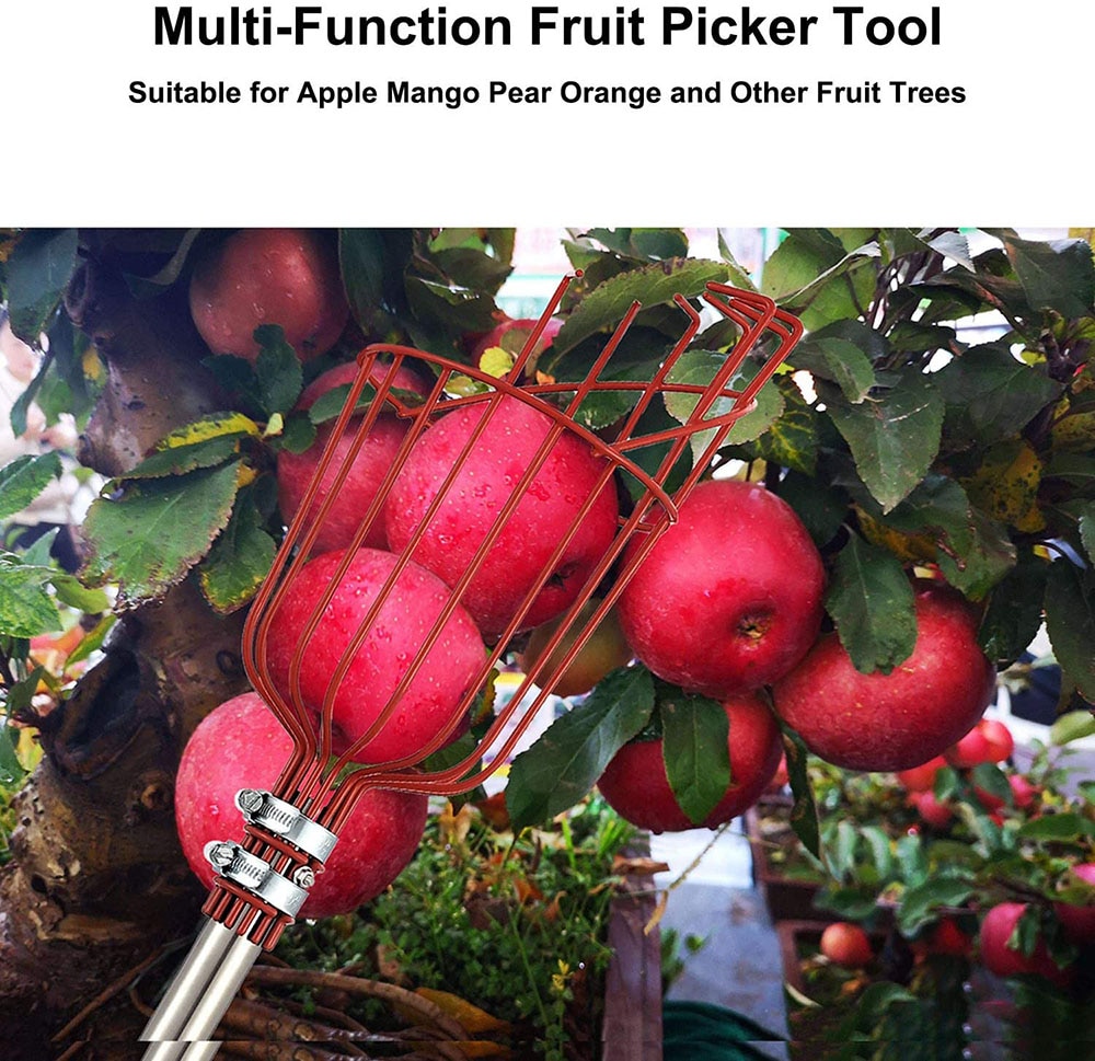 Adjustable Multifunctional Fruit Picker Gardening Tools & Equipment
