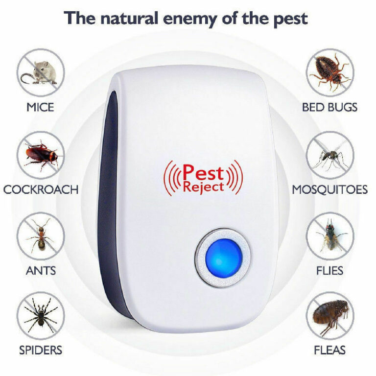 Ultrasonic Pest & Insect Repellent Device Milky Way Garden