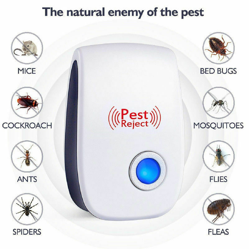 Ultrasonic Pest & Insect Repellent Device Milky Way Garden